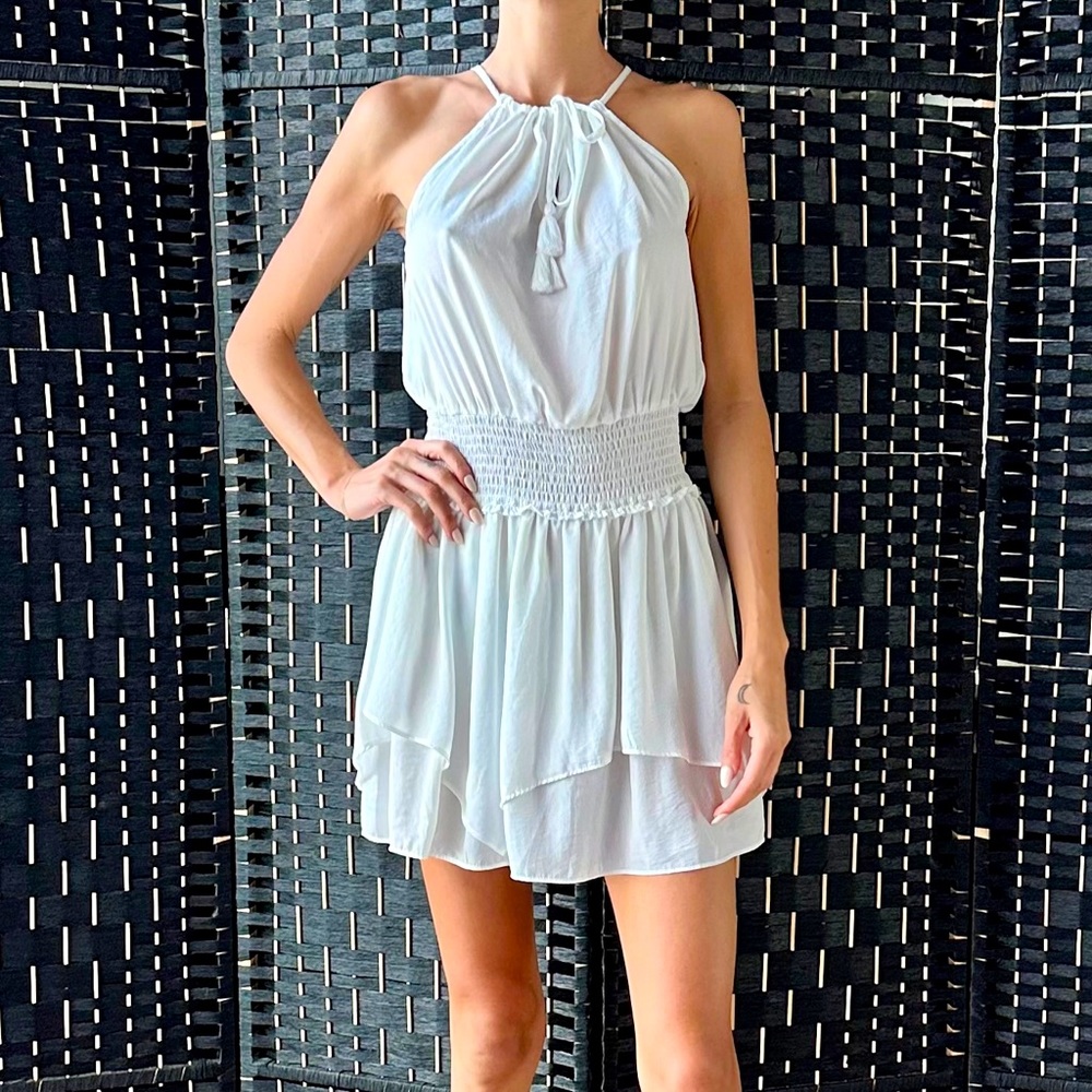 SeaShell White Dress